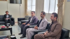 دیدار مدیرک با فرماندار