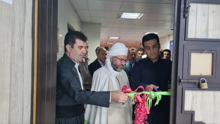 افتتاح پروژه های درمانی دربیمارستان حضرت رسول (ص) جوانرود