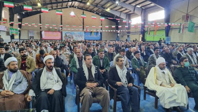 اجتماع بزرگ بسیجیان در جوانرود برگزارشد اجتماع بزرگ بسیجیان در جوانرود