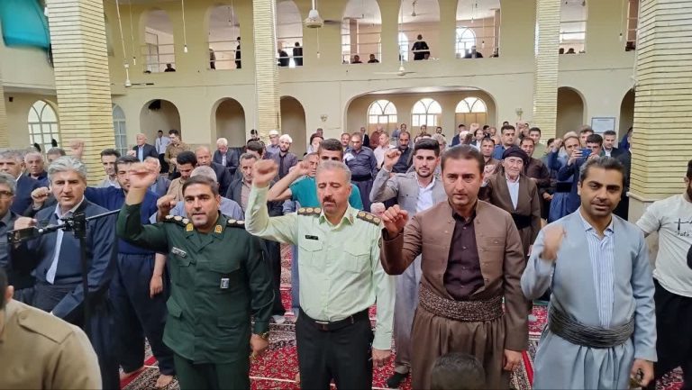 تجمع مردم جوانرود در حمایت از وعده صادق