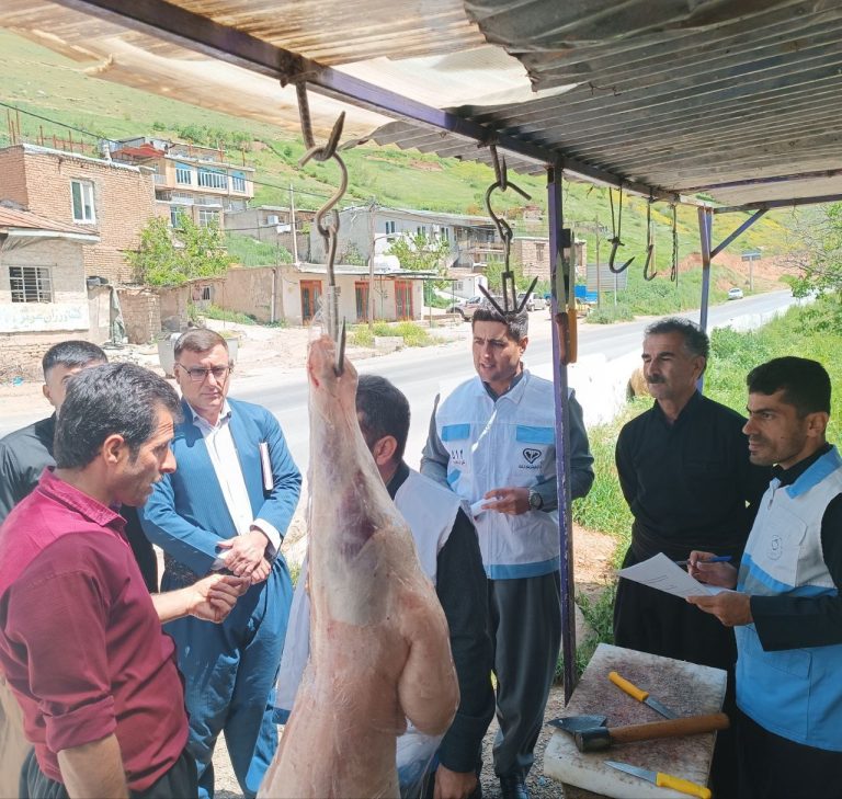 توجیه قصابان و نظارت بر قصابی ها جهت تولید گوشت سالم