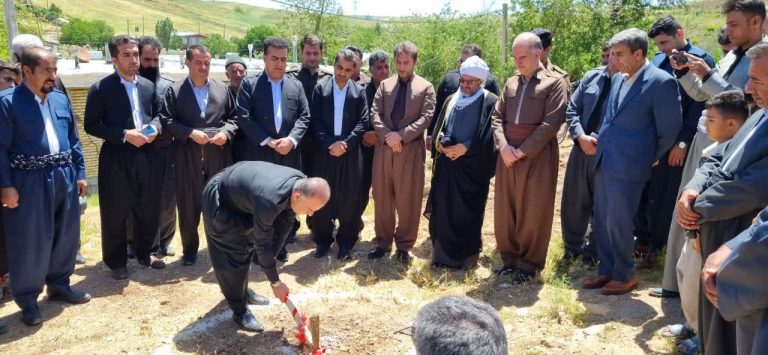 عملیات احداث سه باب مدرسه توسط خیرین در جوانرود آغاز شد