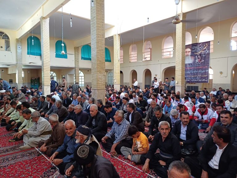 مراسم گرامیداشت ارتحال امام خمینی در شهرستان جوانرود