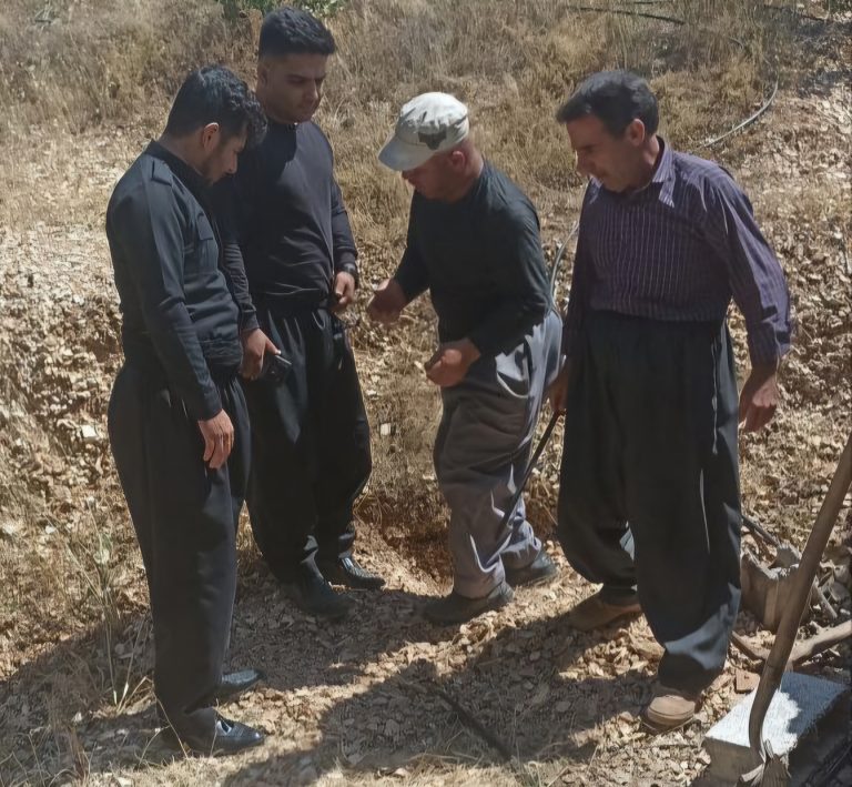 پایش خط انتقال و انشعابات آب شرب شهر شروینه