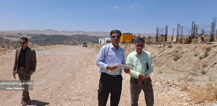 بازدید کارشناسان وزارت نیرو از پروژه مساکن ملی شهر جوانرود