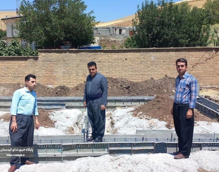 آغاز ساخت ۲ مدرسه در روستاهای کهلی و هوزی سیدمراد