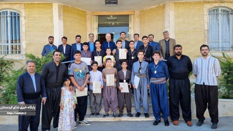 تجلیل از قهرمانان نونهال بسکتبال شهرستان جوانرود