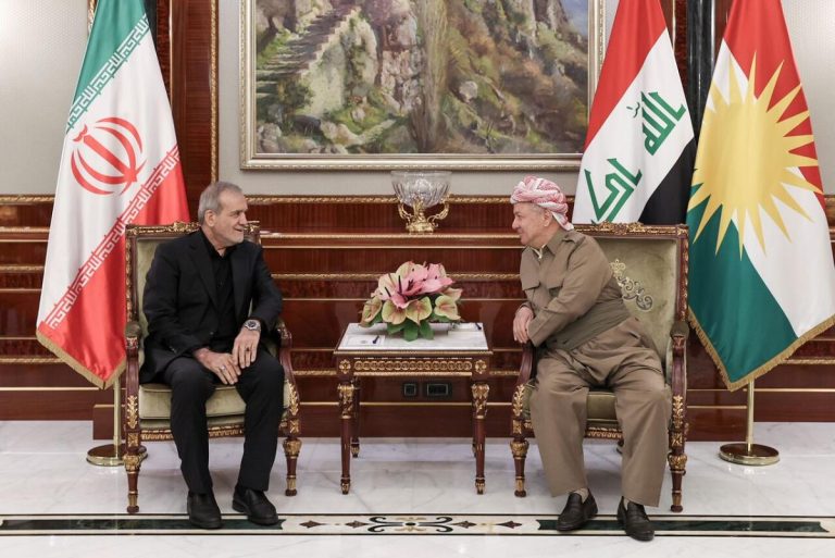 رئیسجمهور با «مسعود بارزانی» دیدار کرد