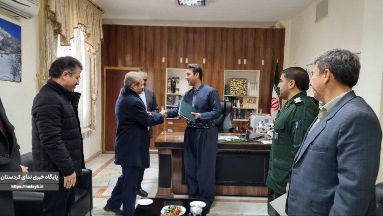 رئیس جدید تعزیرات حکومتی شهرستان جوانرود معرفی شد