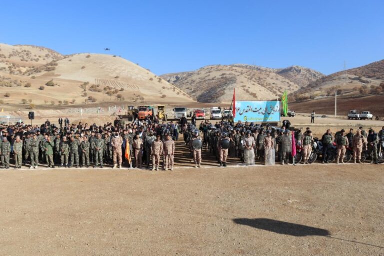 برگزاری رزمایش الی بیت المقدس در جوانرود