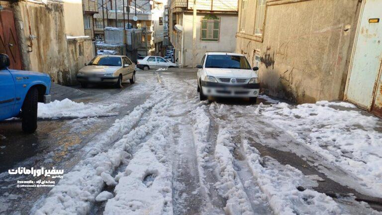 از معابر برفروبی نشده تا تعطیل نکردن مدارس