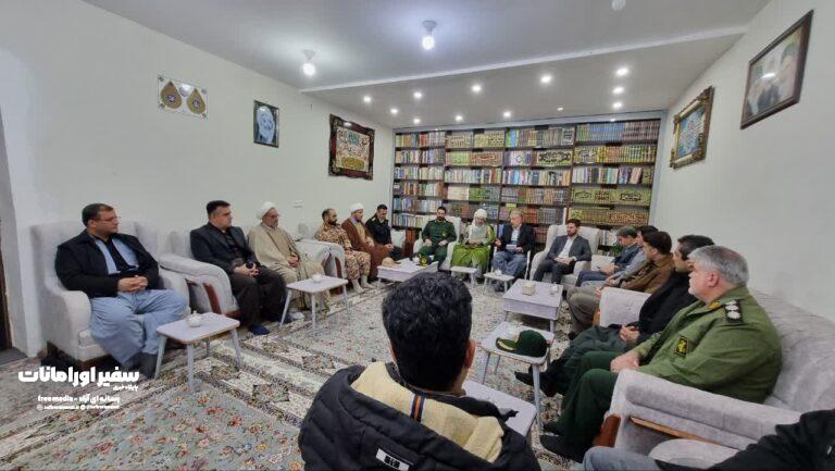 دیدار مسئولان شهرستان جوانرود با امام جمعه