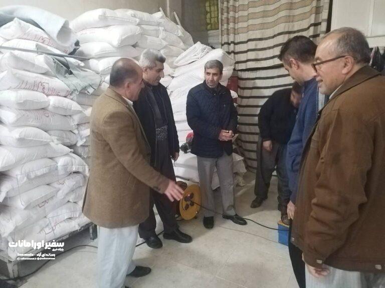 نظارت میدانی بر فعالیت نانوایی های شهر جوانرود