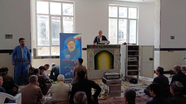 برگزاری مراسم گرامیداشت سالگرد شهادت آیتالله شهید رئیسی در جوانرود