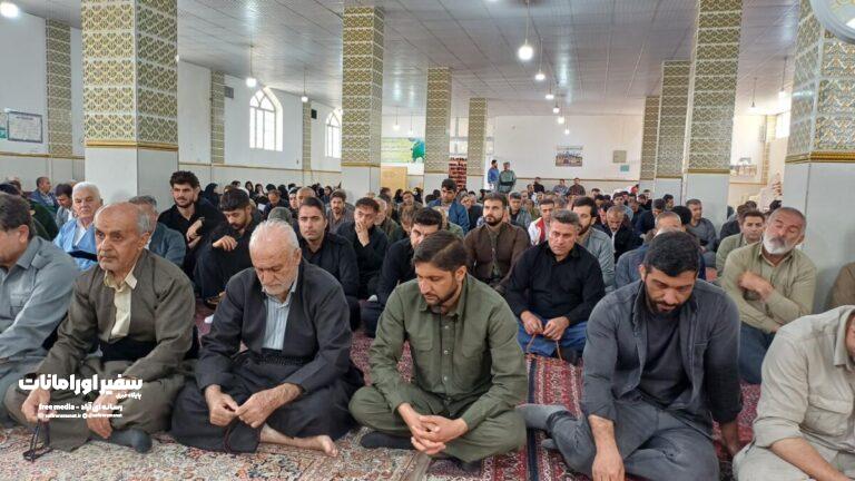 برگزاری مراسم گرامیداشت ارتحال امام خمینی(ره) و شهدای جنگ رمضان در جوانرود