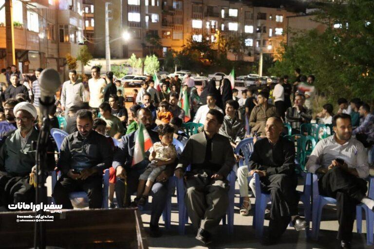 حماسه خیابانی جوانرود به موج ۹۳ رسید